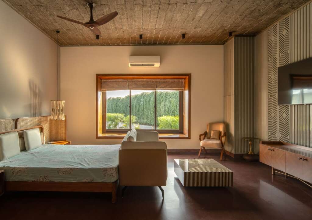 This Vrindavan farmhouse pairs raw elegance with spiritual stillness—and a deep love for animals