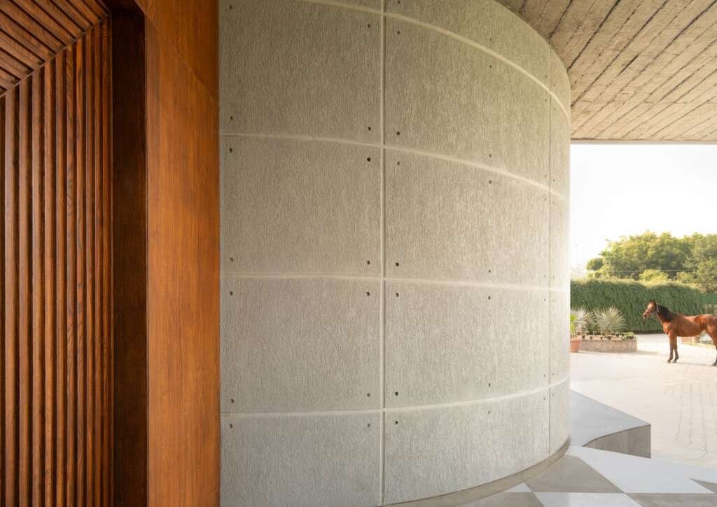 This Vrindavan farmhouse pairs raw elegance with spiritual stillness—and a deep love for animals