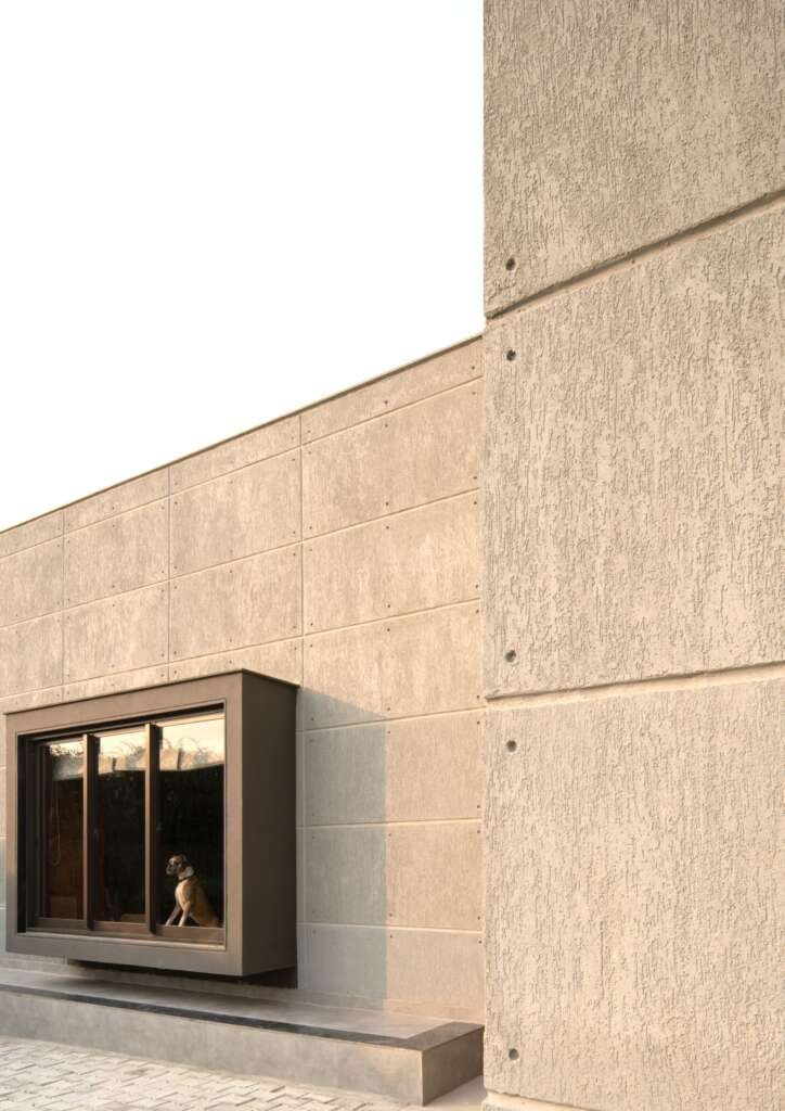 This Vrindavan farmhouse pairs raw elegance with spiritual stillness—and a deep love for animals