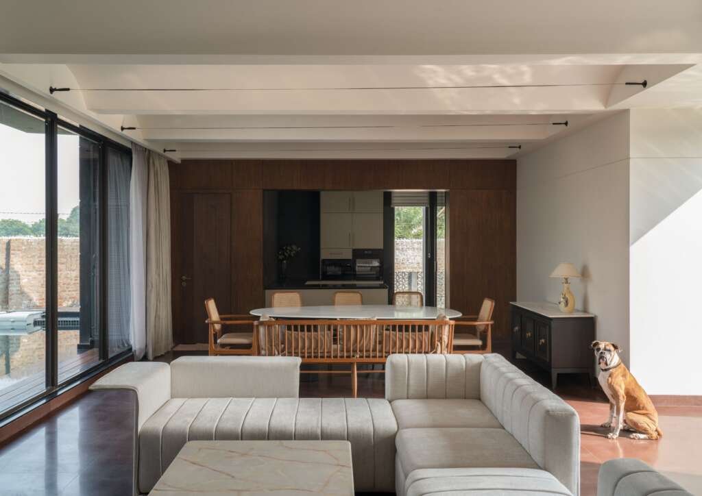 This Vrindavan farmhouse pairs raw elegance with spiritual stillness—and a deep love for animals