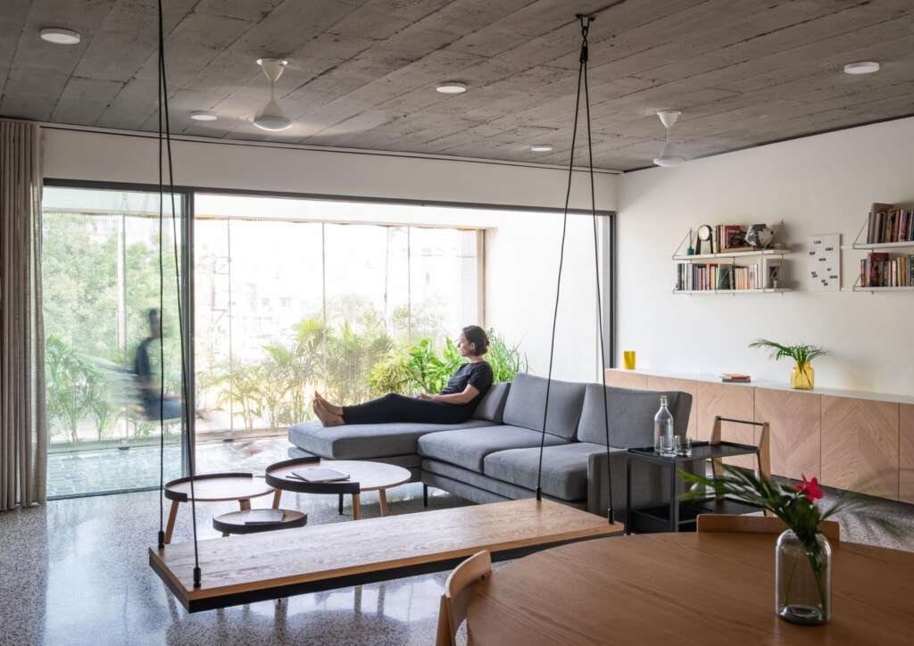 This cascading Rajkot home filters sunlight, protects privacy, and quietly defies its narrow plot