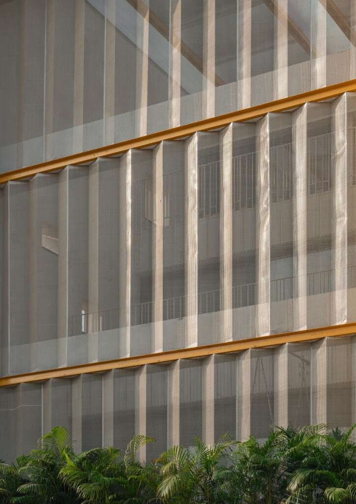 This cascading Rajkot home filters sunlight, protects privacy, and quietly defies its narrow plot