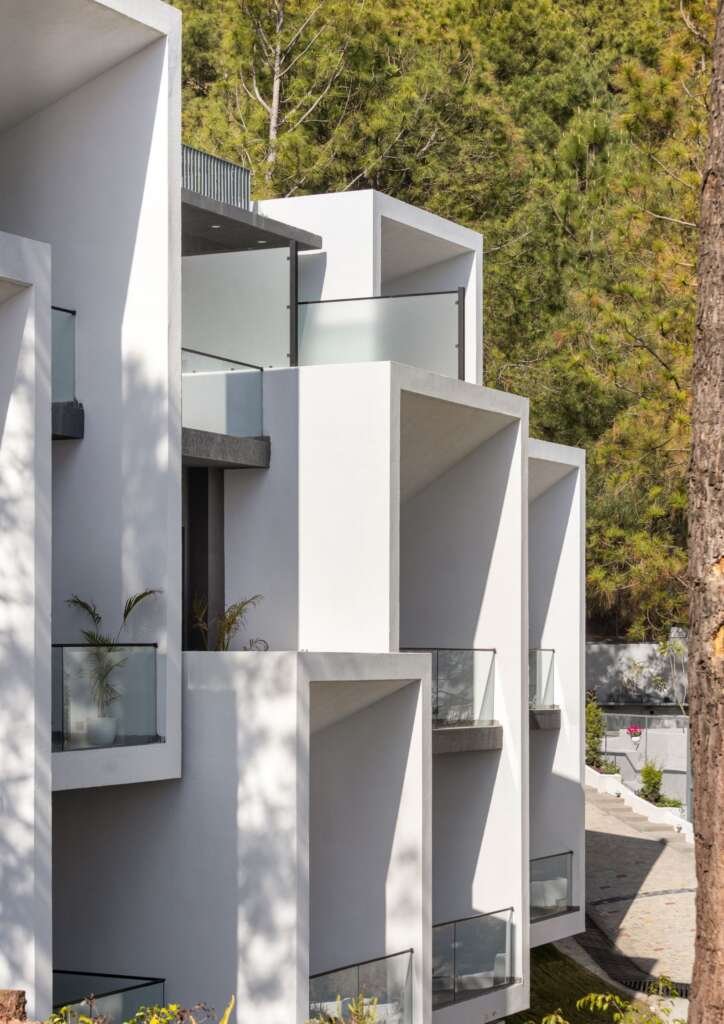 Sculpting Silence: A Hillside Resort that Frames Nature Through Architecture