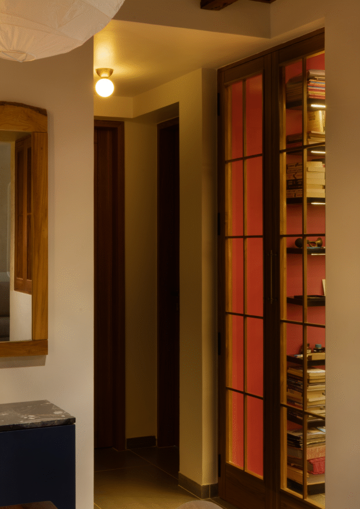 A Soulful 1BHK Apartment in Gujarat Shows How Wabi-Sabi Meets Indian Craftsmanship