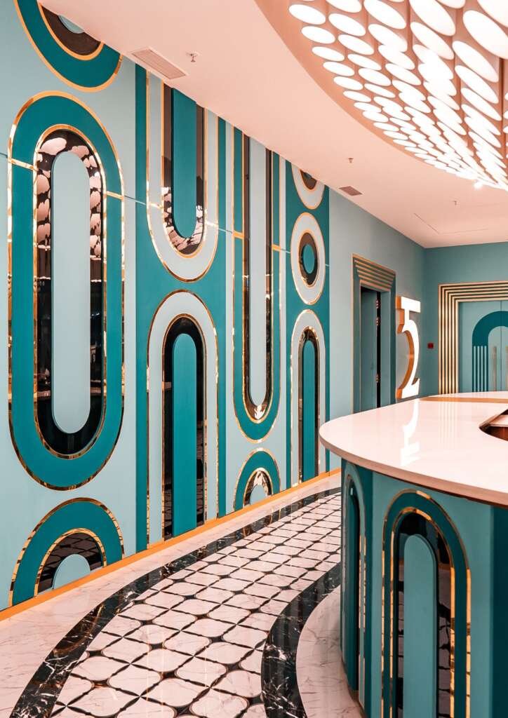 Tree-Inspired Theatre Lobby Design in Ahilyanagar Blends Nature with Modern Luxury