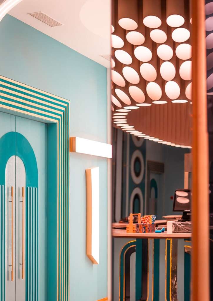 Tree-Inspired Theatre Lobby Design in Ahilyanagar Blends Nature with Modern Luxury