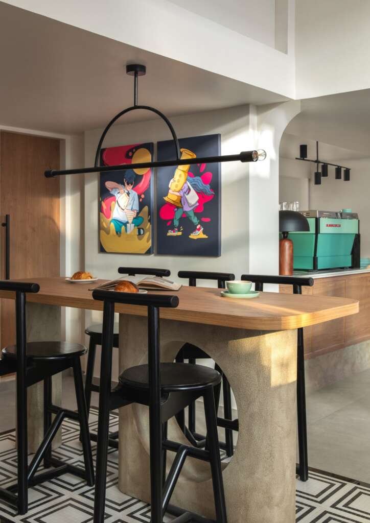 Inside A Minimalist Café Design by Anam Taufik Studio That Balances Stillness and Style