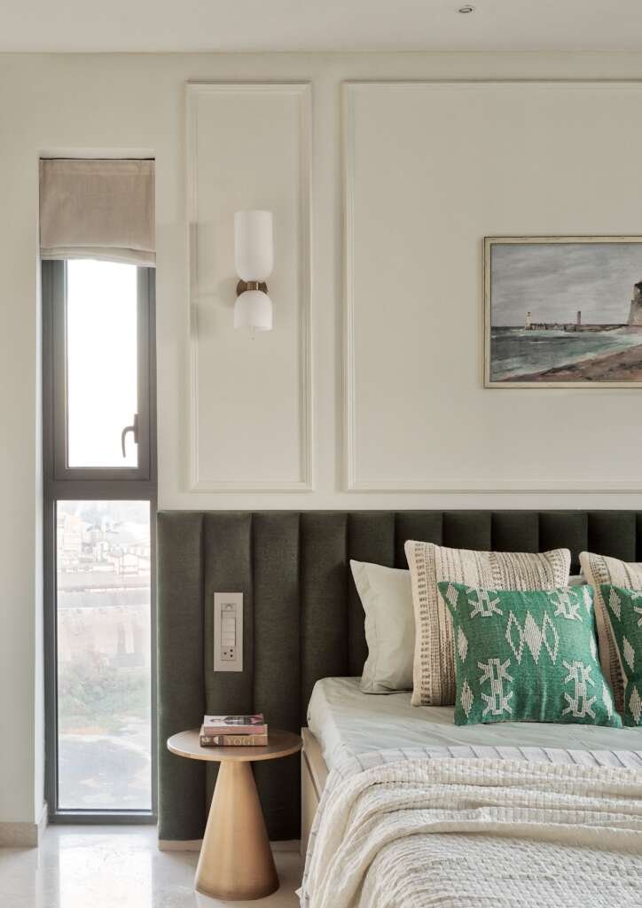 Sage Green and Fluted Design Take Center Stage in This Minimalist 2BHK by Studio SAP