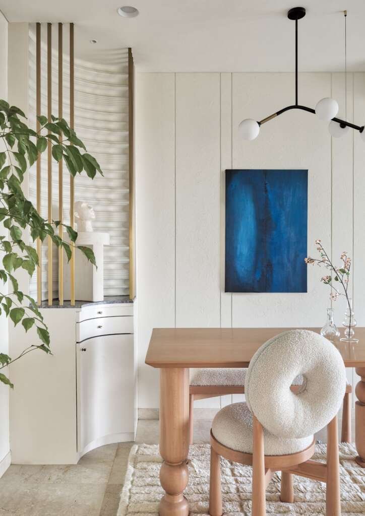 Sage Green and Fluted Design Take Center Stage in This Minimalist 2BHK by Studio SAP