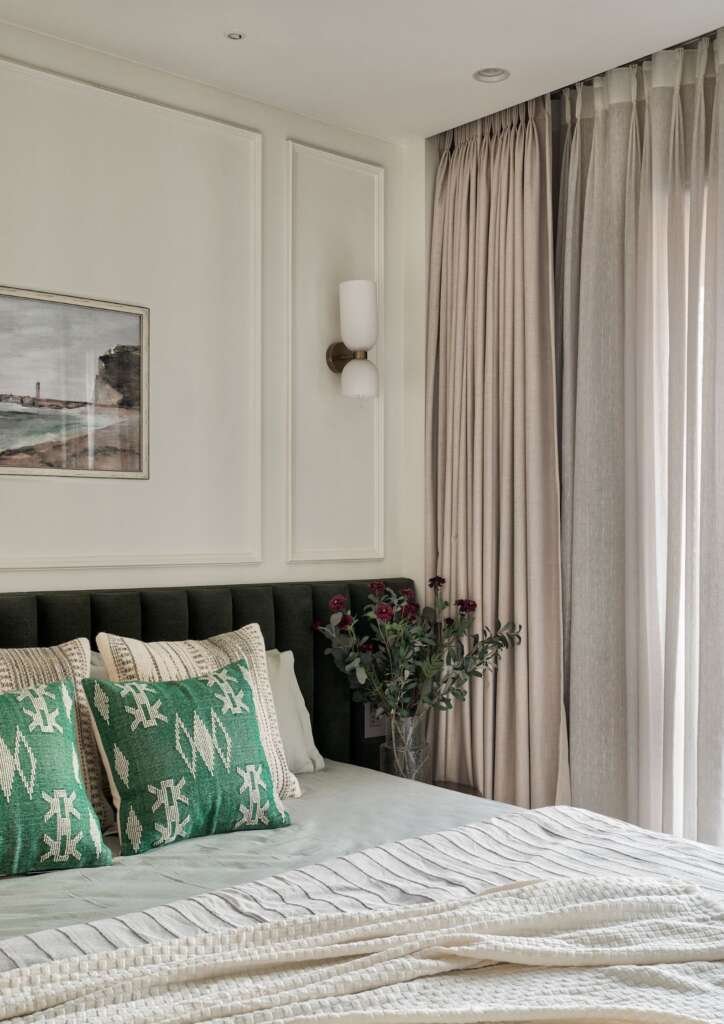 Sage Green and Fluted Design Take Center Stage in This Minimalist 2BHK by Studio SAP