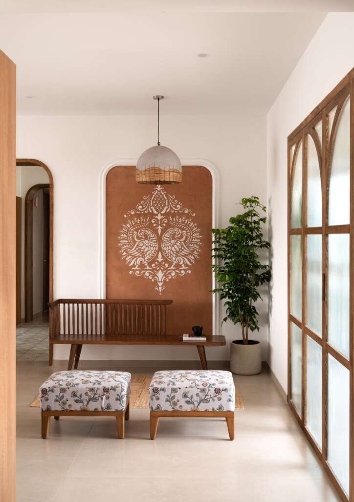 A Lake-Facing Apartment in Bangalore That Blends Rajasthani Heritage with Modern Minimalism by The Design Collaborative