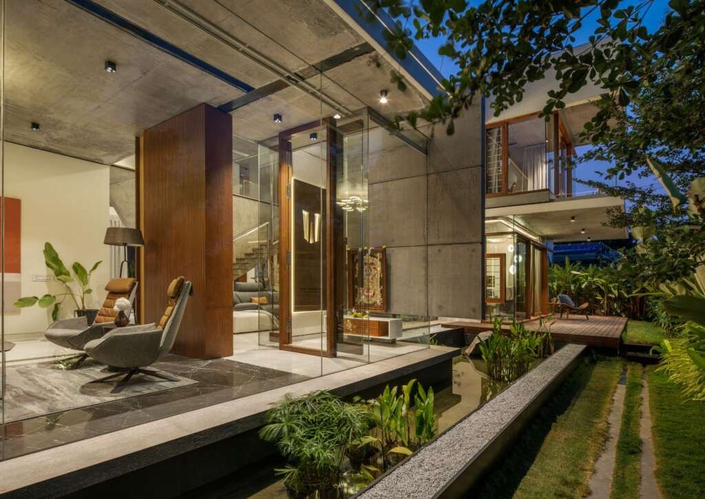 The Quarry House by Crest Architects: A Minimalist Masterpiece Rooted in Nature and Concrete