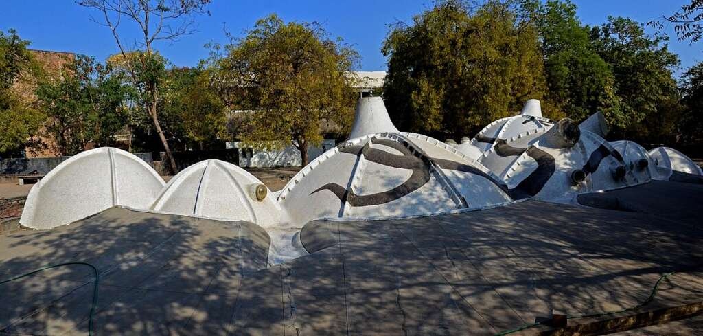 Amdavad ni Gufa by B.V. Doshi in Gujarat, India, a statement piece of design by the Pritzker Winner