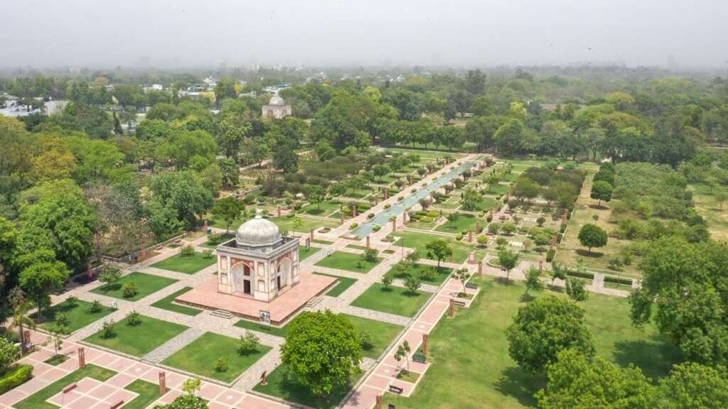 Sundar Nursery, New Delhi's example for Landscape Architecture in India