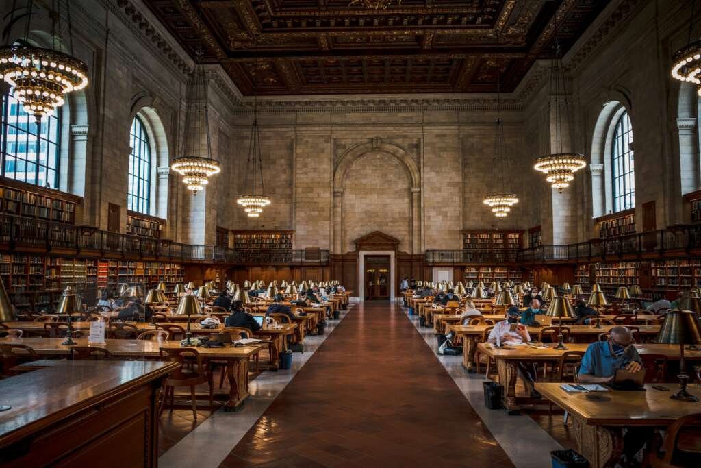 Rose Main Reading Room at New York Public Library - Stephen A. Schwarzman Building