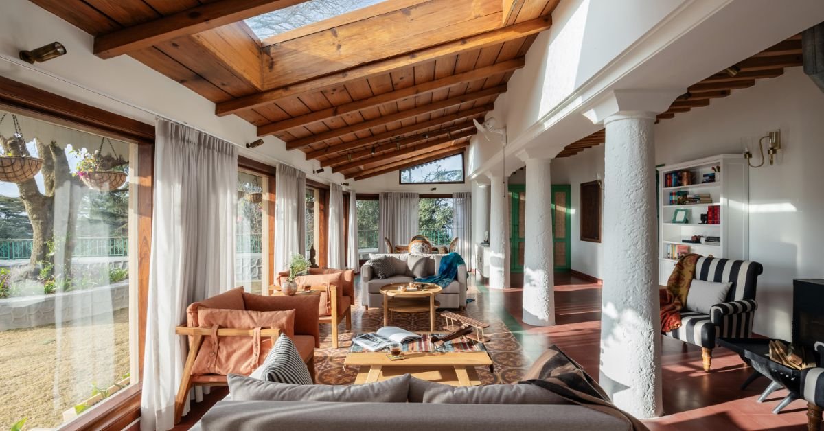 This 150-Year-Old Landour Cottage Now Welcomes You with Oak, Kilims, and a Warm Hug of Colour