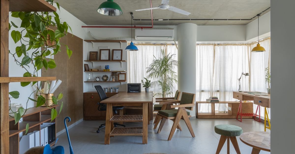 Inside WOAA Studio: A Minimalist Architect’s Workspace That Embraces Raw Materials and Natural Light in Ahmedabad