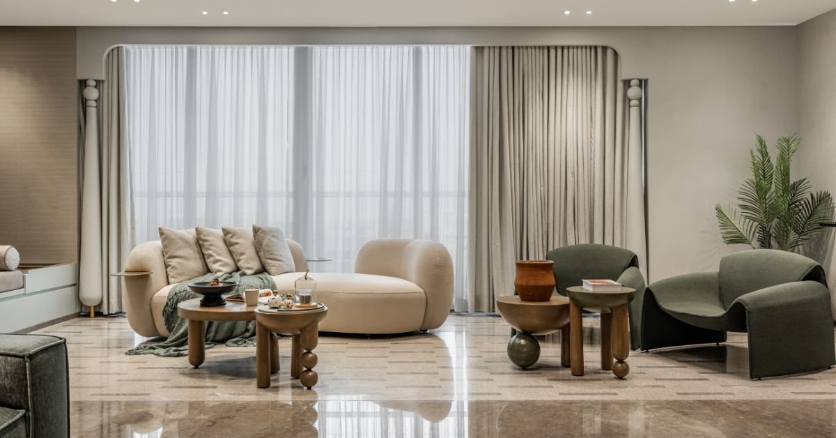 This 10,000 sq. ft. Surat Home by Neeran Designs Blends Wabi-Sabi Aesthetics with a Storytelling Soul