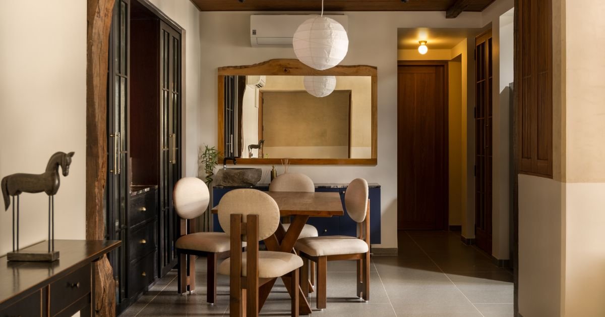 A Soulful 1BHK Apartment in Gujarat Shows How Wabi-Sabi Meets Indian Craftsmanship