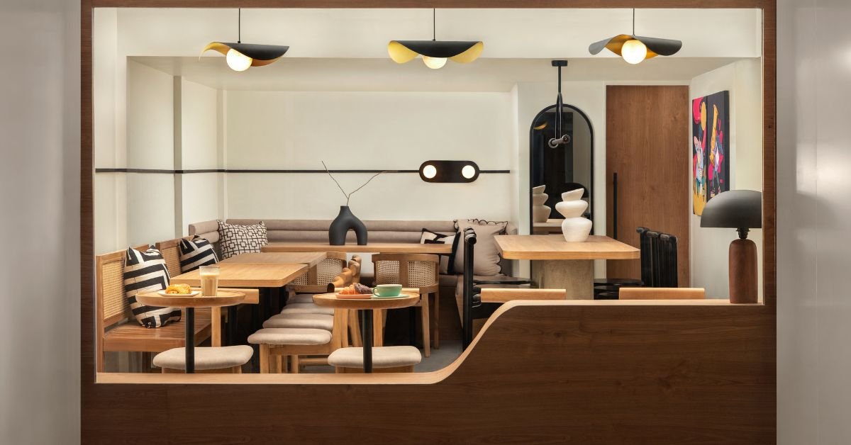 Inside A Minimalist Café Design by Anam Taufik Studio That Balances Stillness and Style