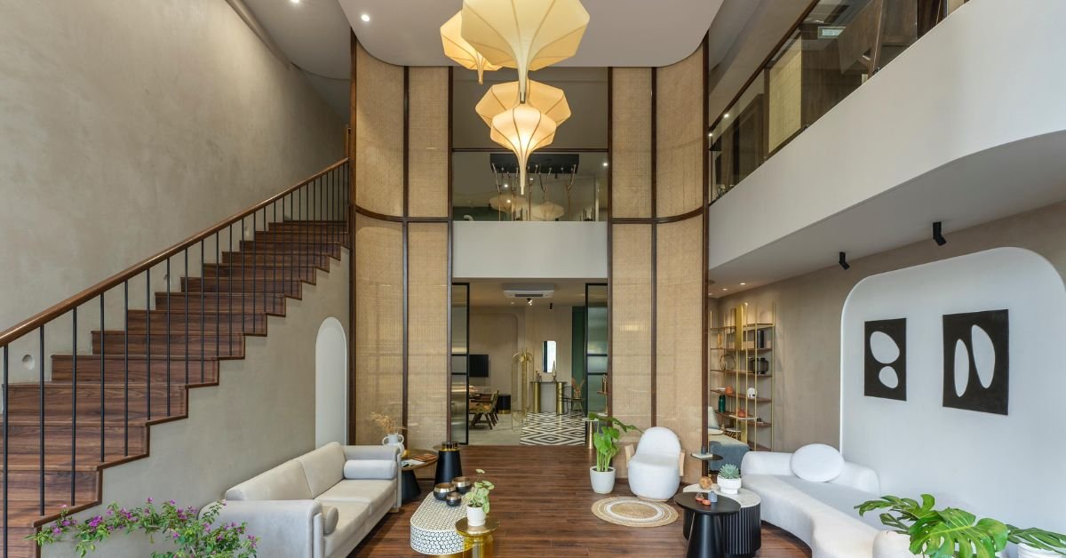 Inside Japandi Studio: A Timeless Retail Space by Mirari Design Visuals Blending Calm Luxury with Curved Elegance