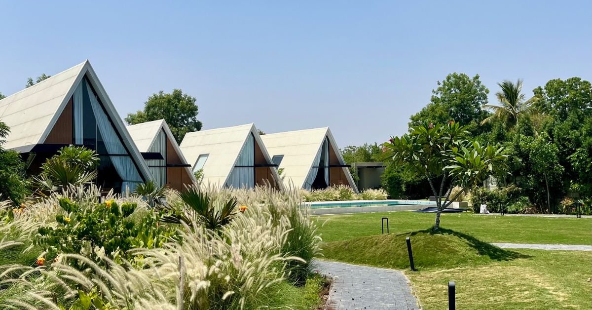EcoMind Studio Crafts a Triangular Nature Retreat Rooted in Sustainability