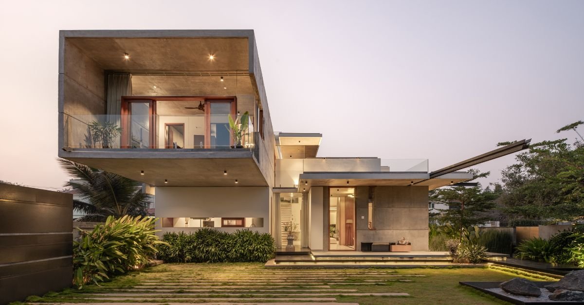 The Quarry House by Crest Architects: A Minimalist Masterpiece Rooted in Nature and Concrete