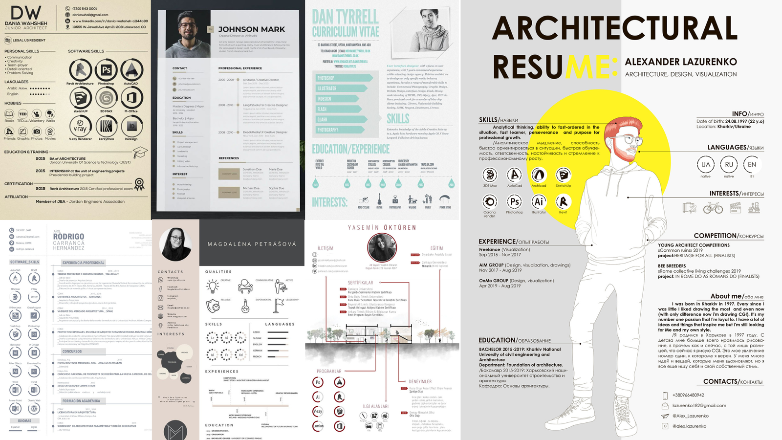 The Top Architecture Resume/CV Designs to Spark Your Layout Ideas