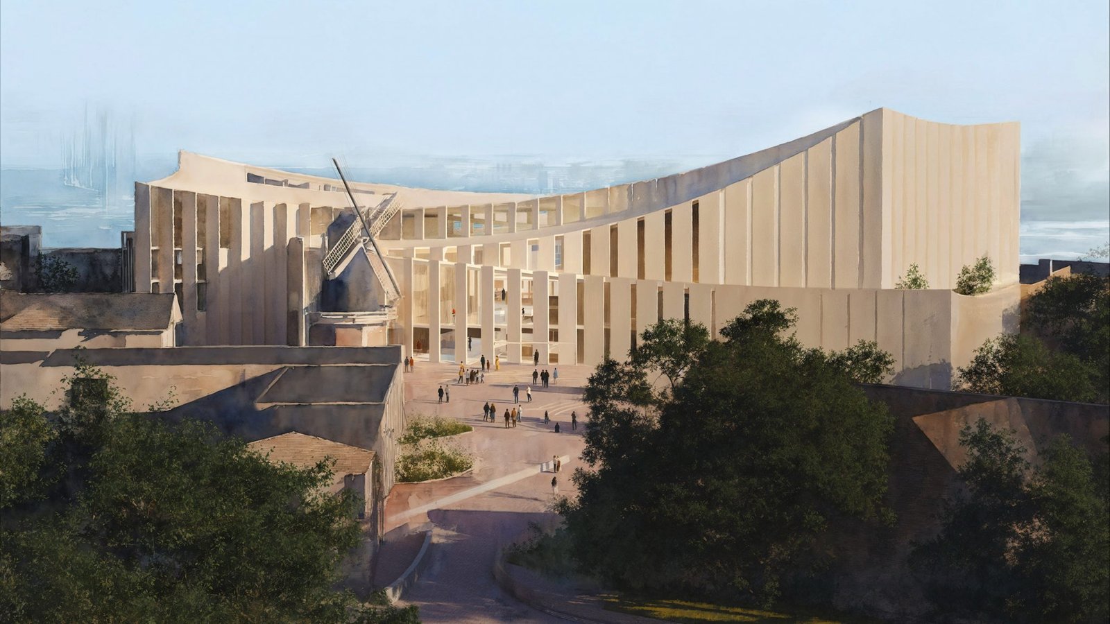A Cultural Beacon in Netherlands: Snøhetta and Benthem Crouwel’s Vision for the House of Culture and Administration
