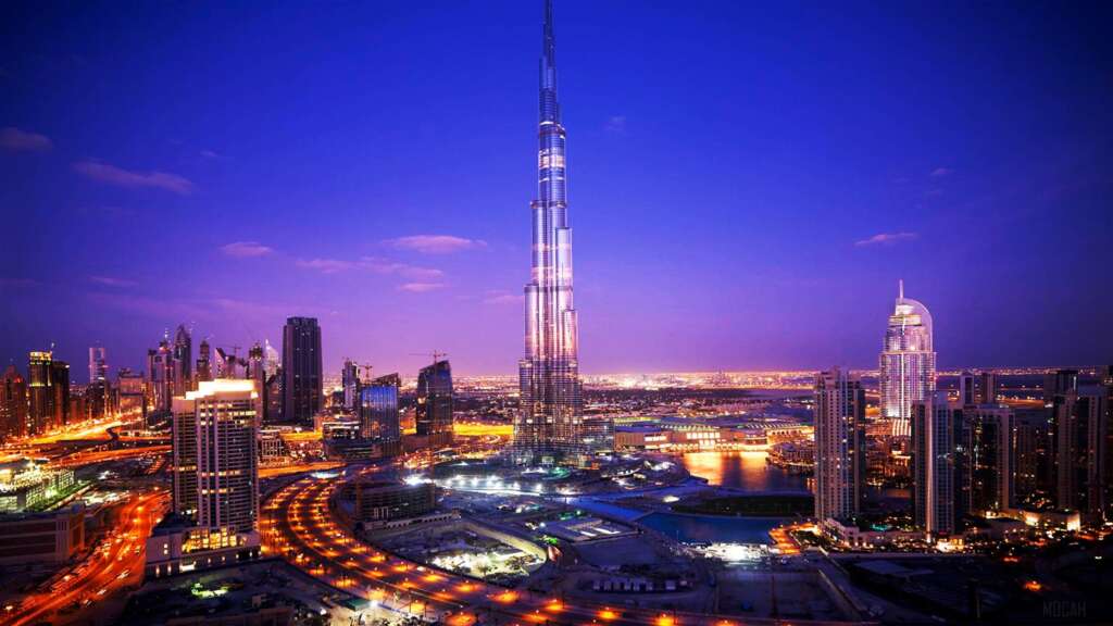 The Burj Khalifa, Dubai, the world’s tallest building, is designed with a triangular core structure and reinforced steel to endure seismic forces and high winds.