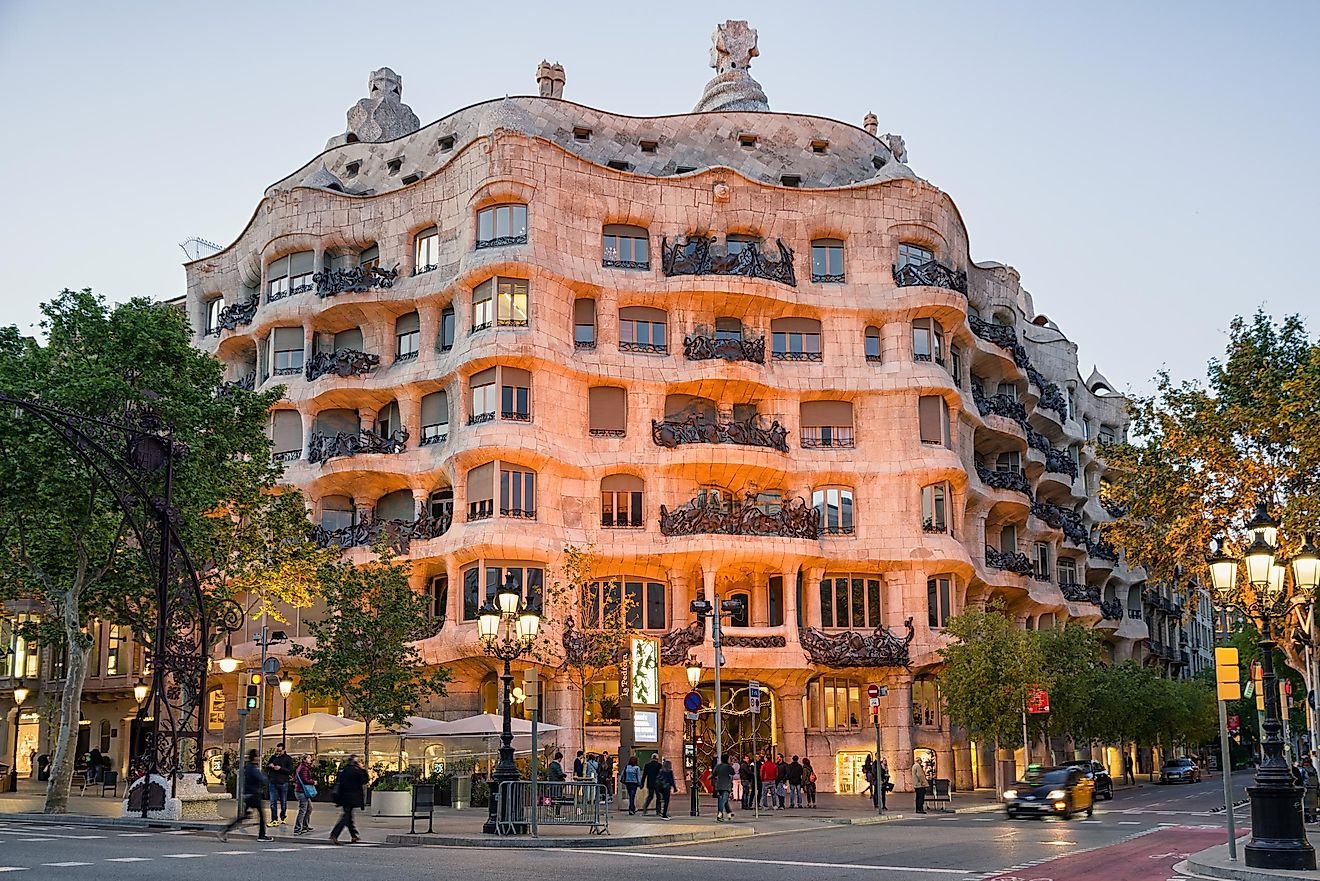 Casa Milà: A Deep Dive into Antoni Gaudí’s Fantastical Apartment Complex in Barcelona