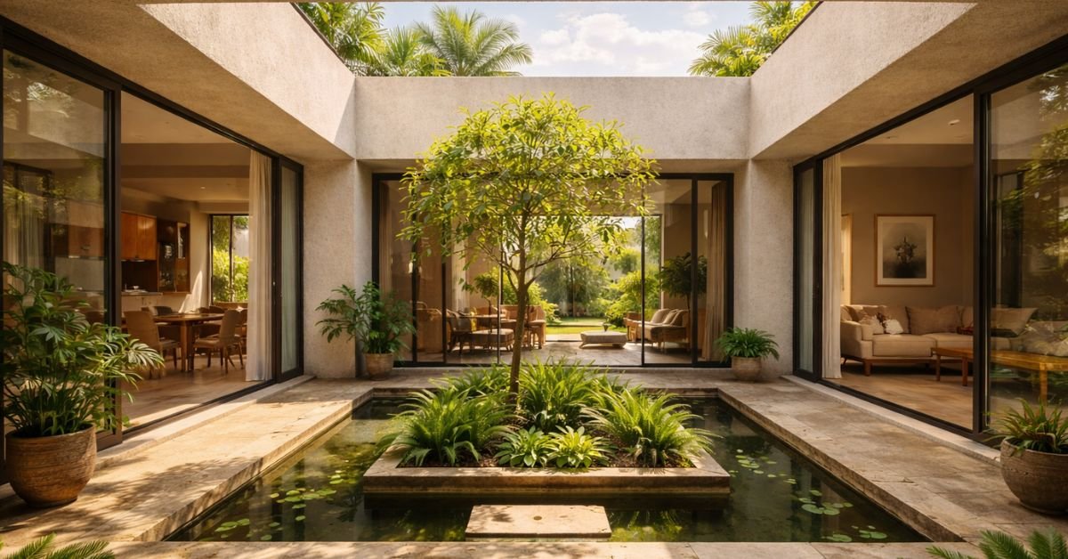 Courtyard House Design: Key Benefits, Planning Tips & Climate-Smart Examples