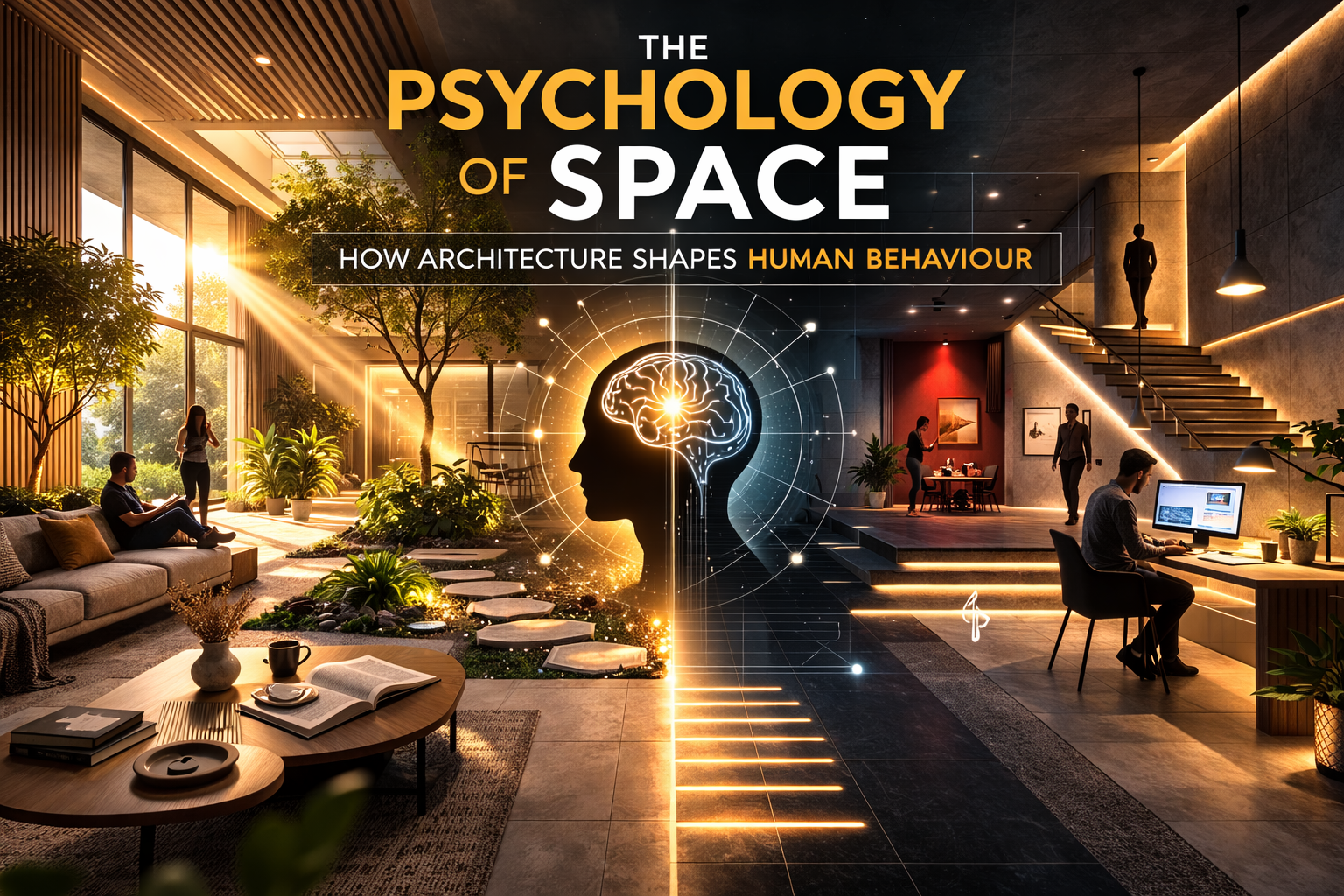 Understanding the Psychology of Space in Architecture: Design, Emotion & Behaviour