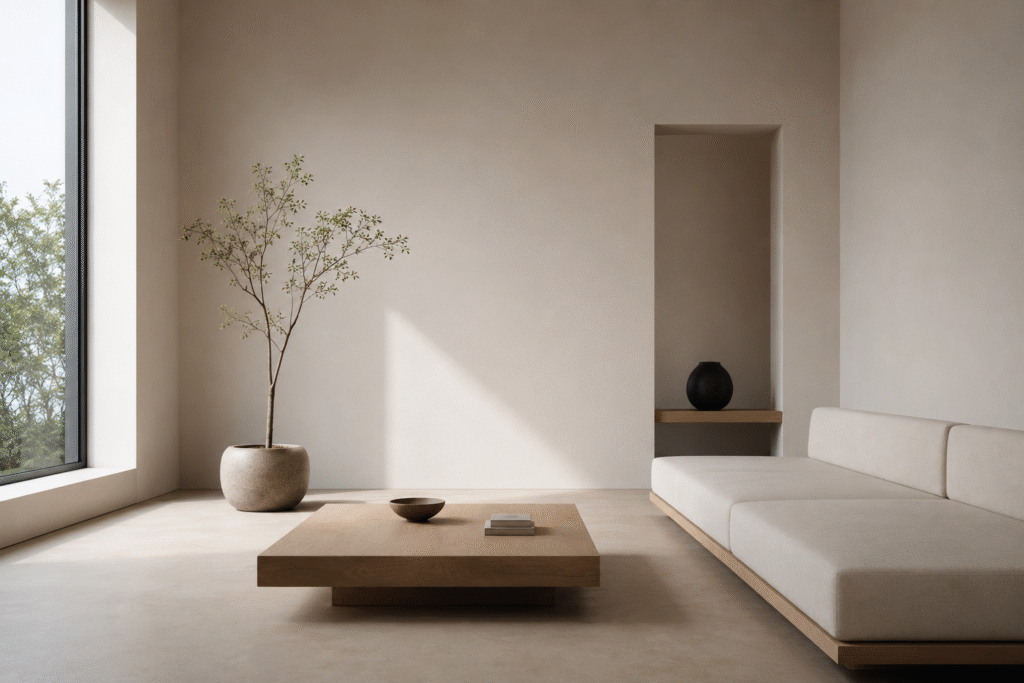 Minimalism In Modern Architecture And Interior Design 1 basic minimalistic outlook