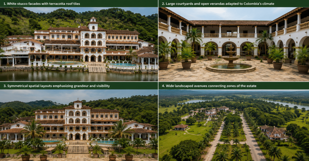 Pablo'S Amazing Architectural Wonder Of Hacienda Nápoles 2 few examples of pablo's key architectural features of his residence