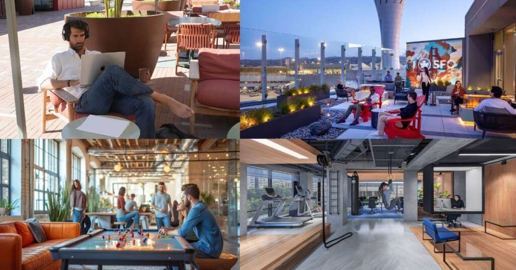 wellness focused amenities in workspaces