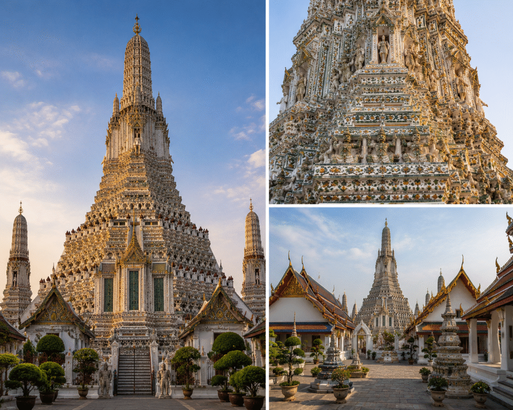 structural composition of wat arun