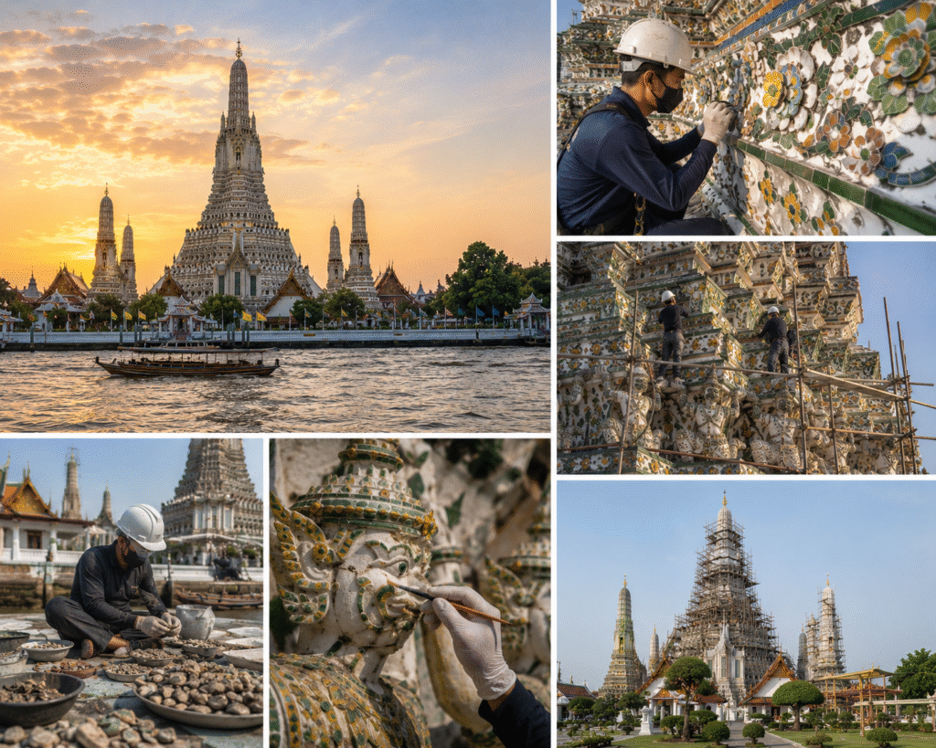 conservation challenges of wat arun