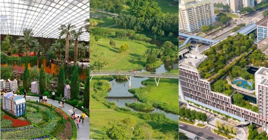 above gardens by bay, bishan-ang mo kio park, and kampung admiralty
