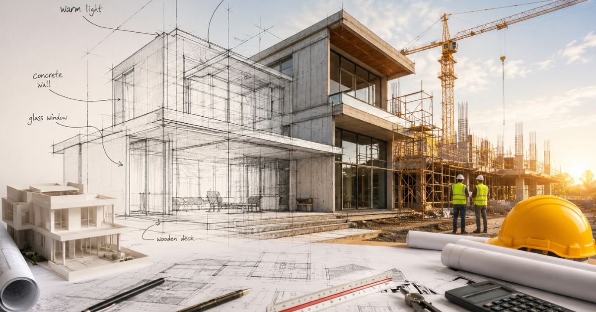 How Construction Drawings Turn Design Ideas into Real Buildings