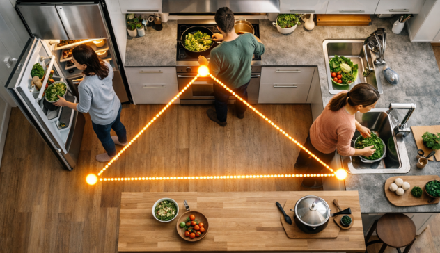 Kitchen Work Triangle Explained: Does the Rule Still Work for Modern Indian Kitchens?