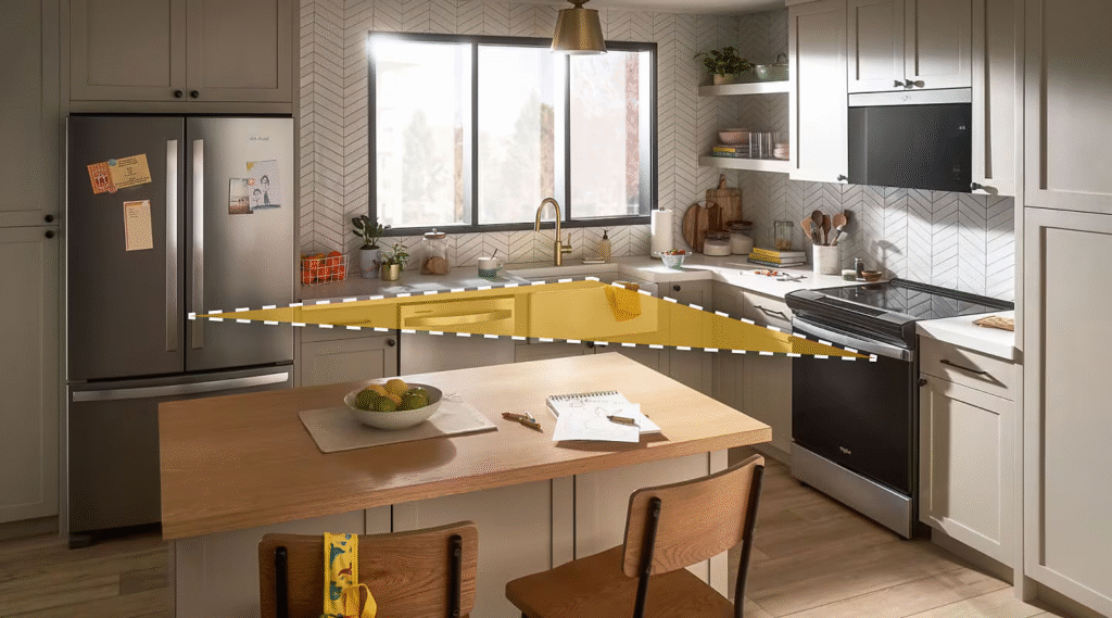Kitchen Work Triangle Explained: Does the Rule Still Work for Modern Indian Kitchens?